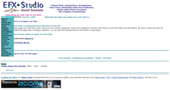 Desktop Screenshot of efxstudio.com